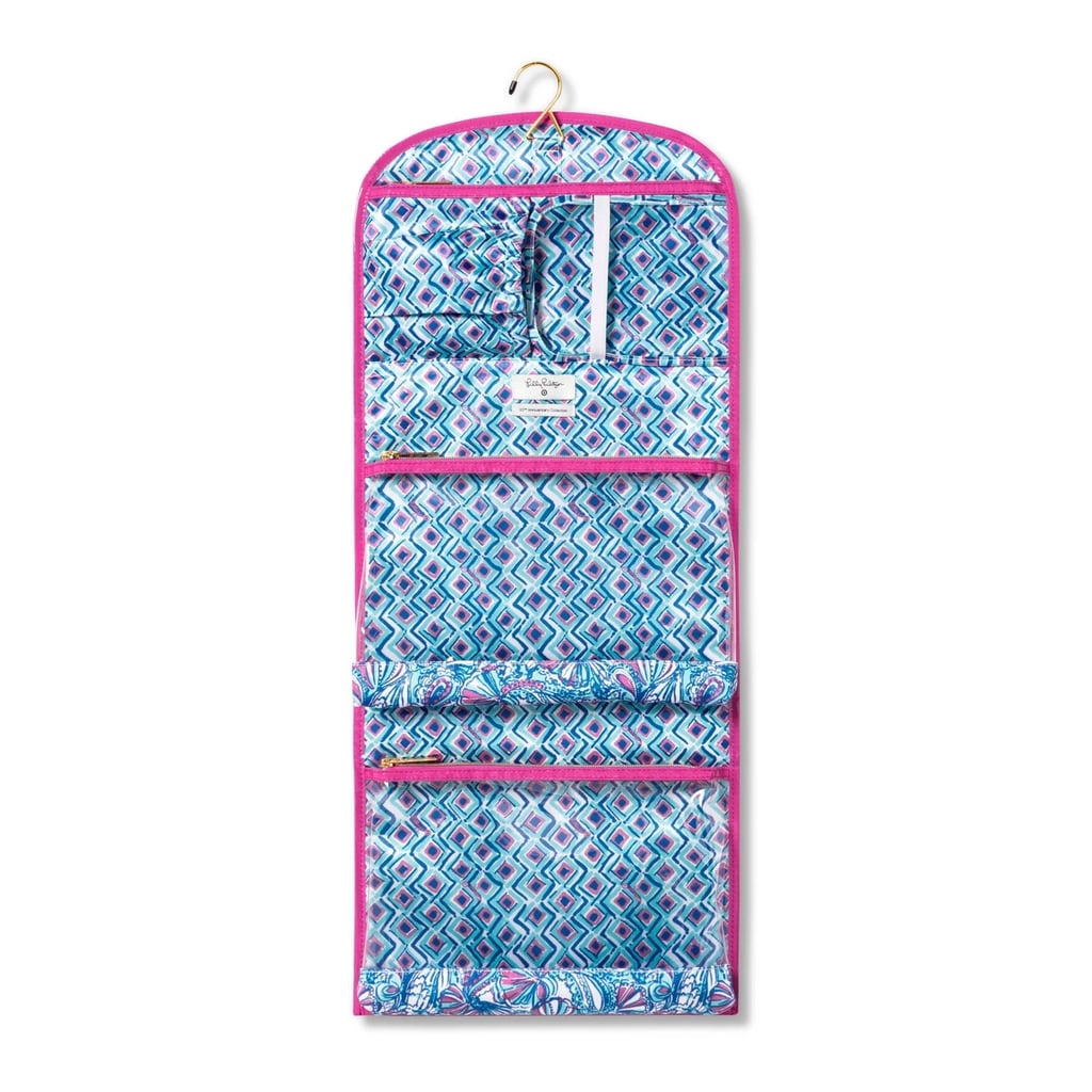 Lilly Pulitzer My Fans Print Hanging Valet Case