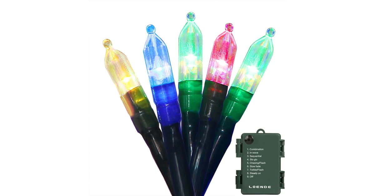 BatteryPowered MultiColored String Lights Best Christmas Lights to