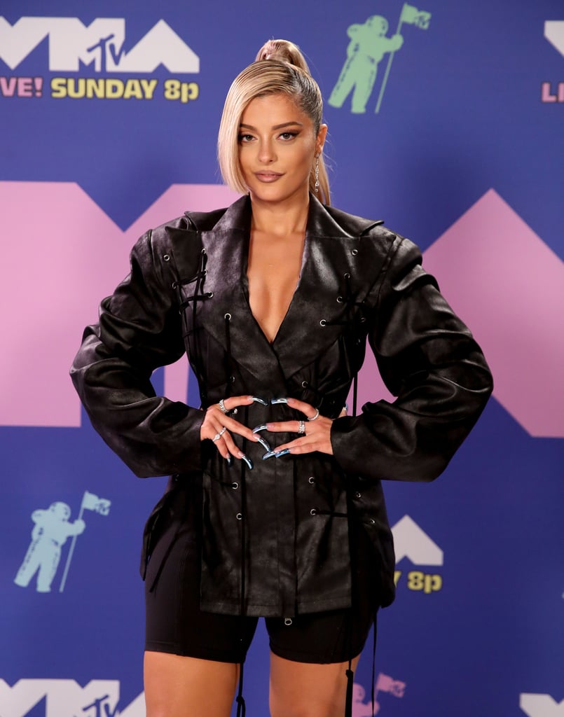 Bebe Rexha at the 2020 MTV VMAs