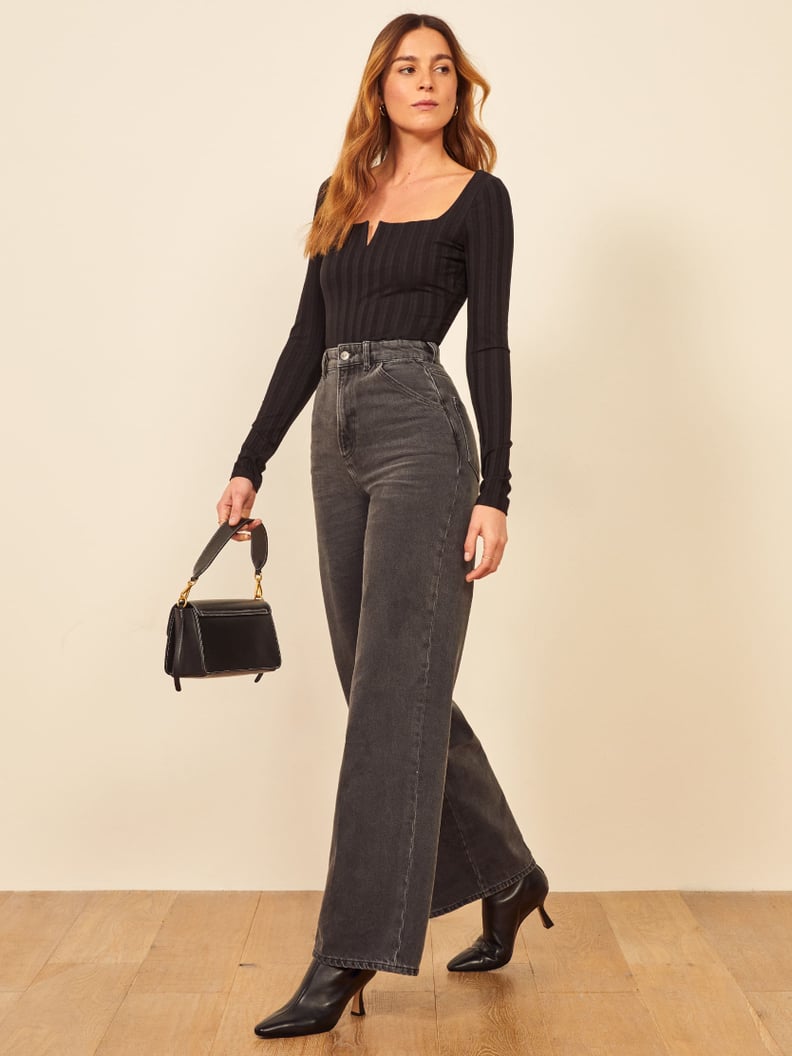 Reformation Jackie Ultra High Rise Wide Leg