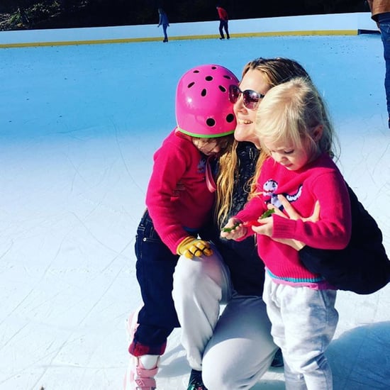 Drew Barrymore's Instagram Photo With Her Daughters 2016