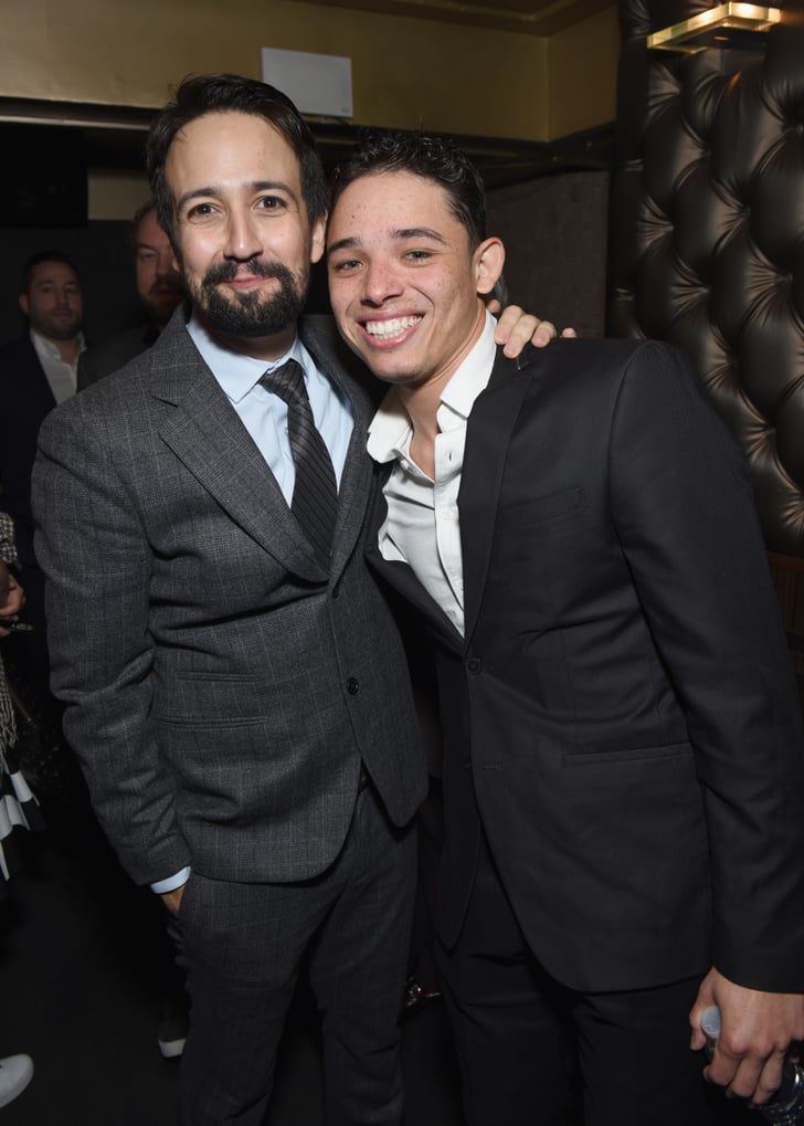 Lin Manuel Miranda And Anthony Ramos Friendship Moments Popsugar Celebrity