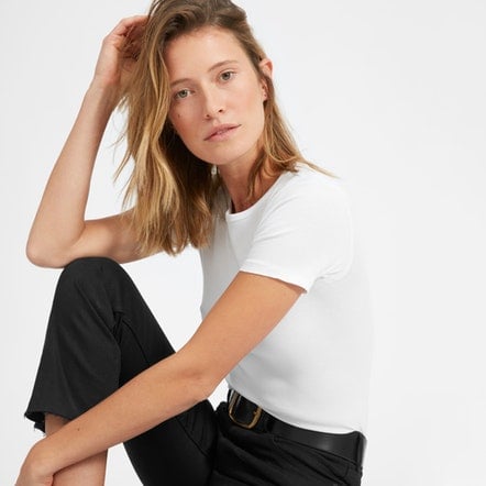 The Kick Crop Jean in Black
