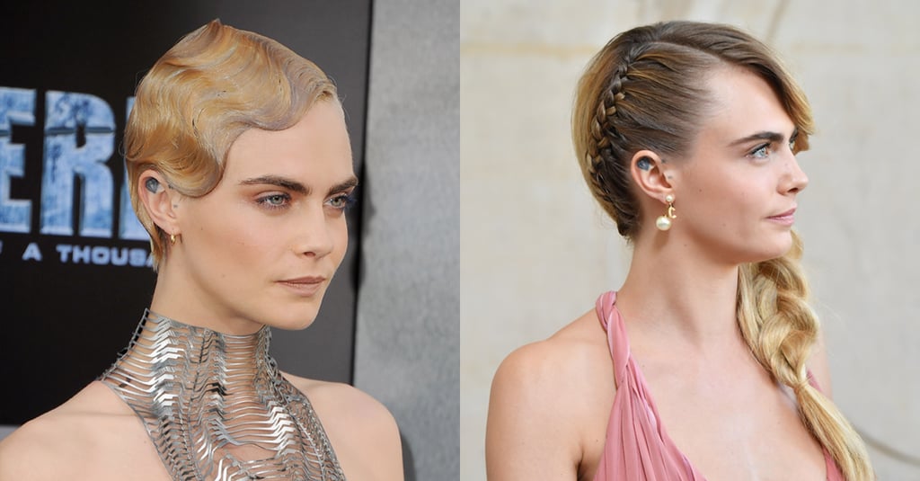 Cara Delevingne Hair Transformation Cara Delevingne Hair Transformation