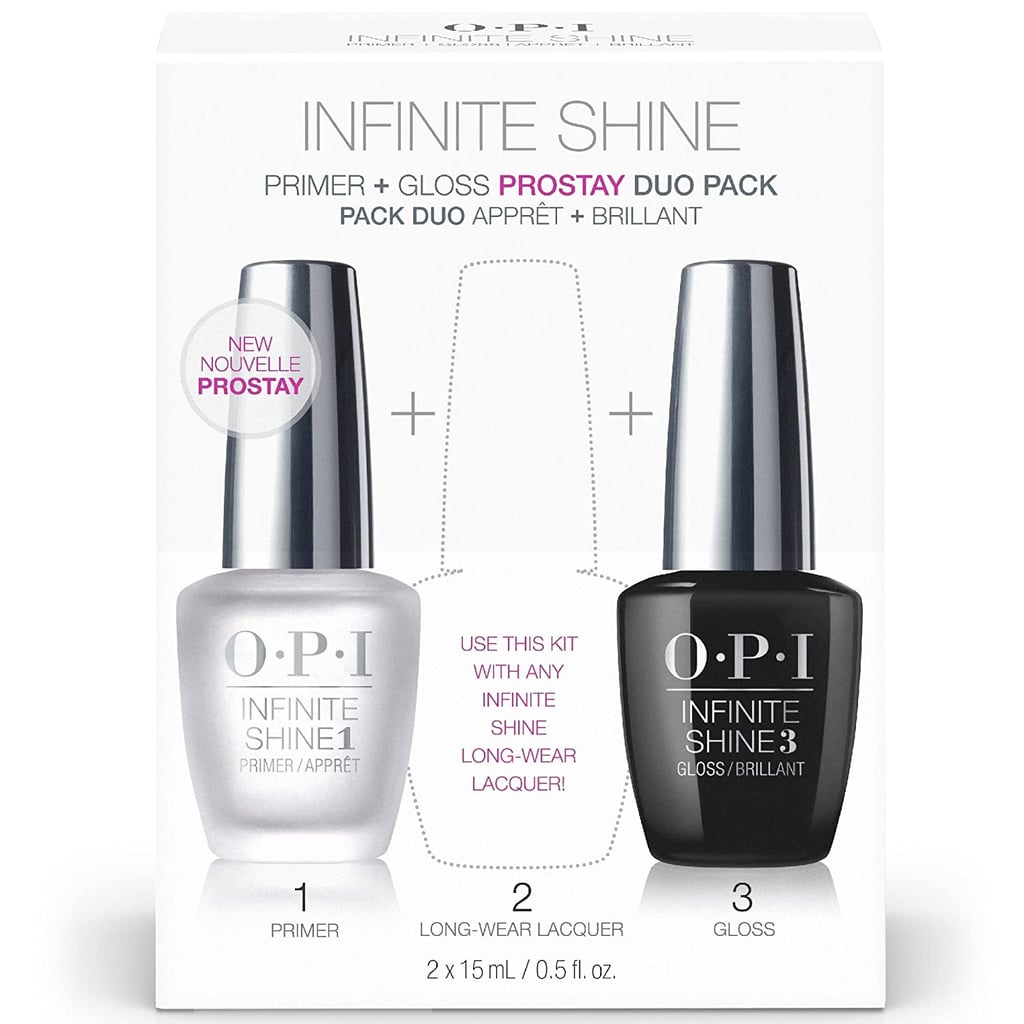OPI Infinite Shine ProStay Duo Pack, Nail Polish Base Coat Primer & Gloss Top Coat