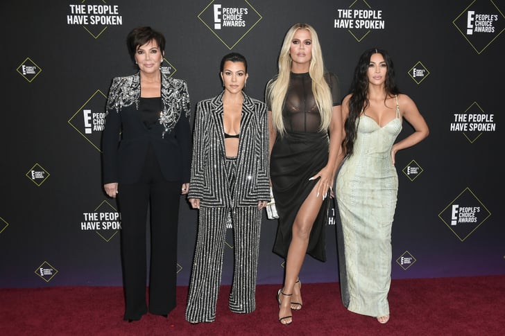 Kardashian Family At The 2019 People S Choice Awards Photos Popsugar Celebrity