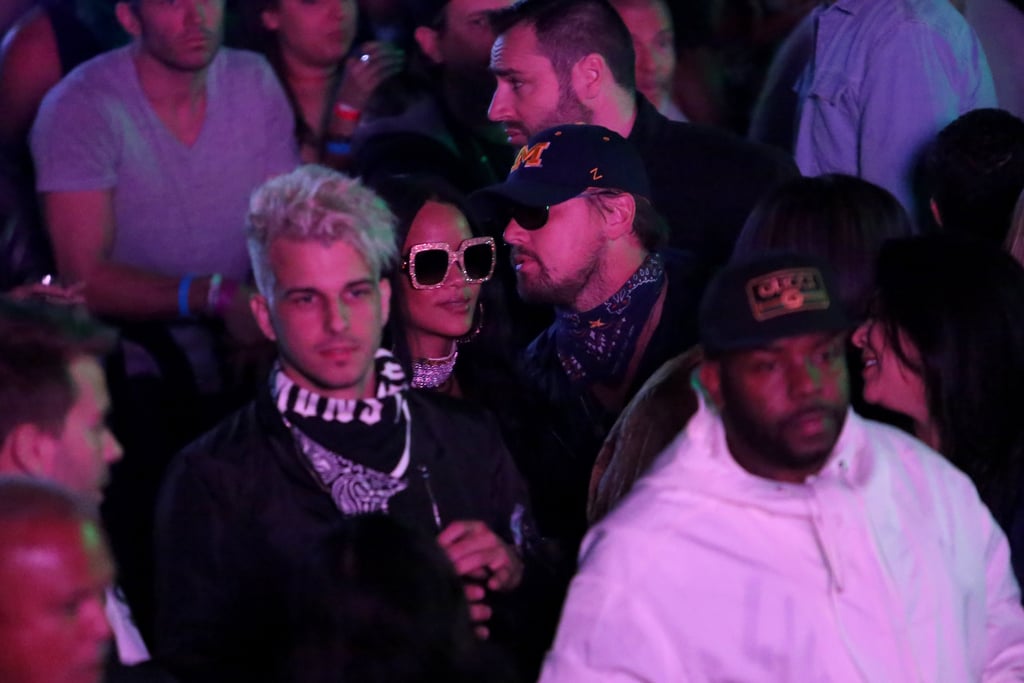 Rihanna and Leonardo DiCaprio at Coachella 2016 Pictures POPSUGAR