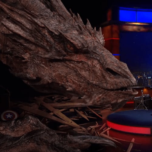 Stephen Colbert Interview With Smaug