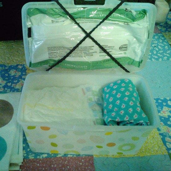 Baby Wipes Box Diaper Bag Hack