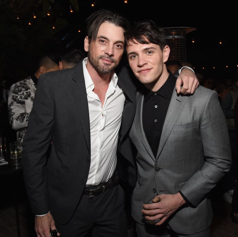 Skeet Ulrich and Casey Cott