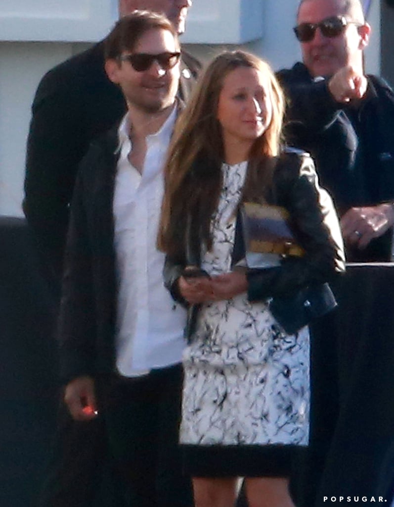 Tobey Maguire and Jennifer Meyer