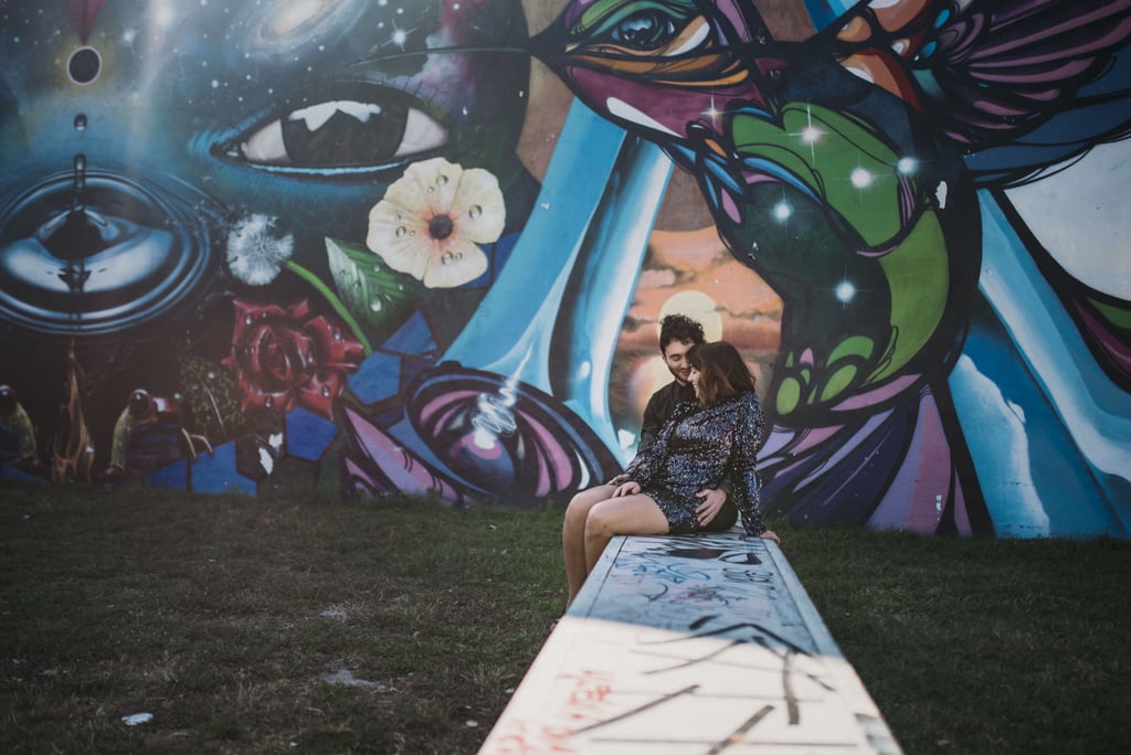 Engagement Photos at Wynwood Walls