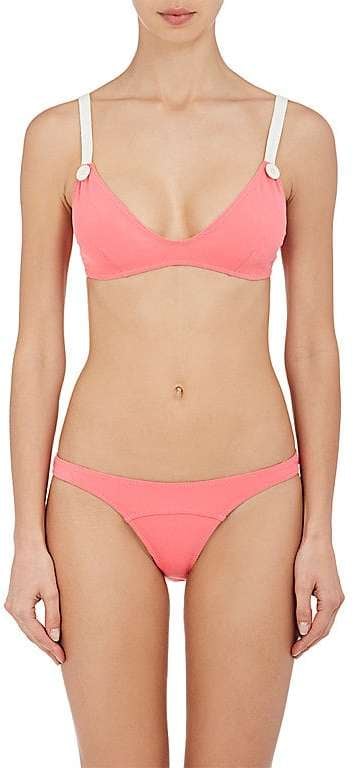 Lisa Marie Fernandez New Button Crepe Bikini