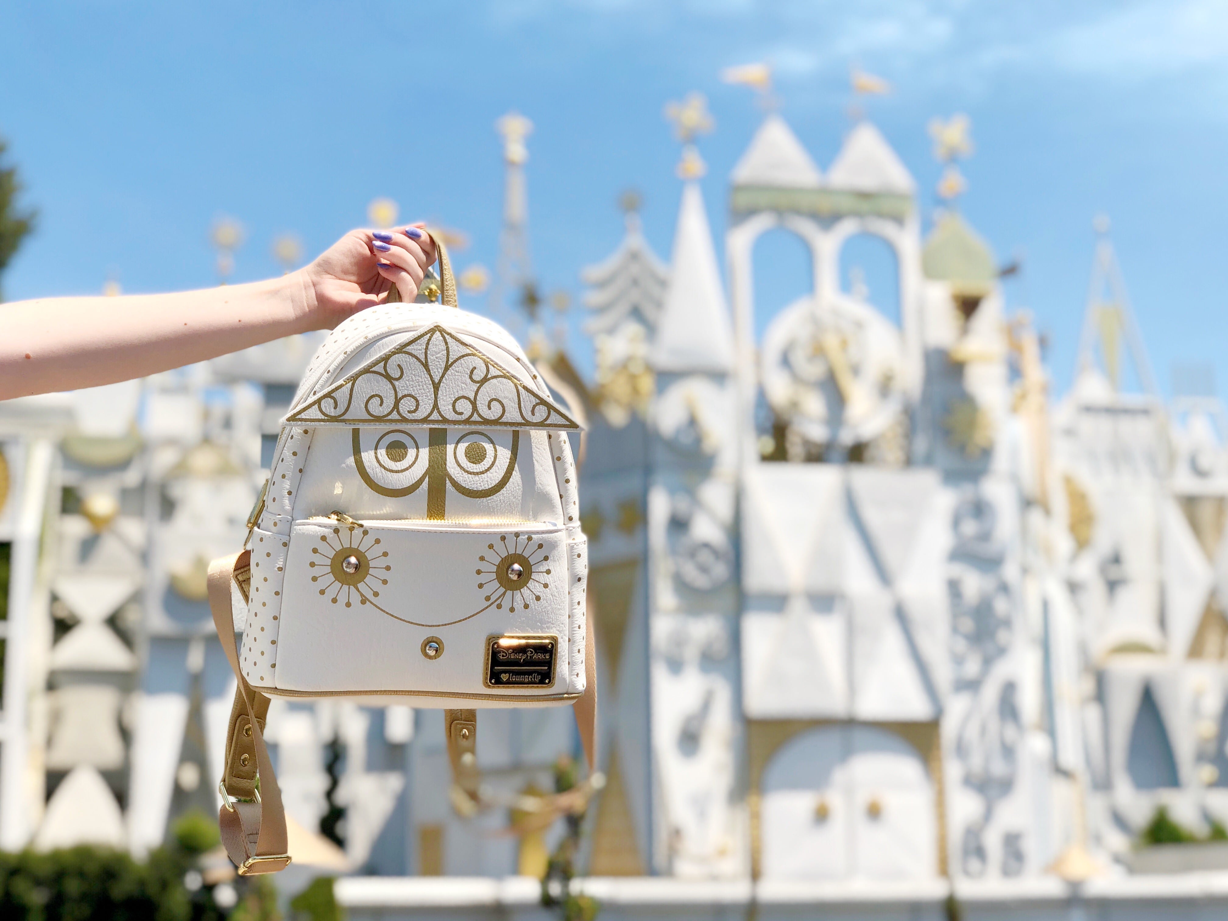 Small world loungefly backpack top