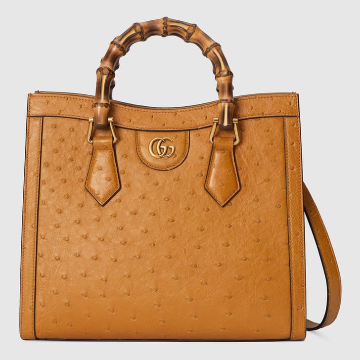 gucci diana ostrich