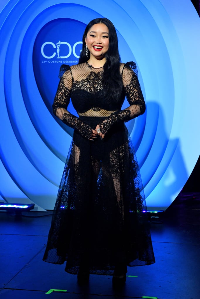 Lana Condor's Daring Costume Designers Guild Awards Outfits