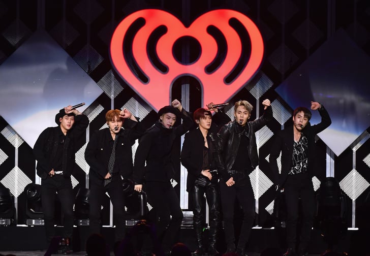 Monsta X at iHeartRadio's Jingle Ball in NYC | Celebrities at Jingle