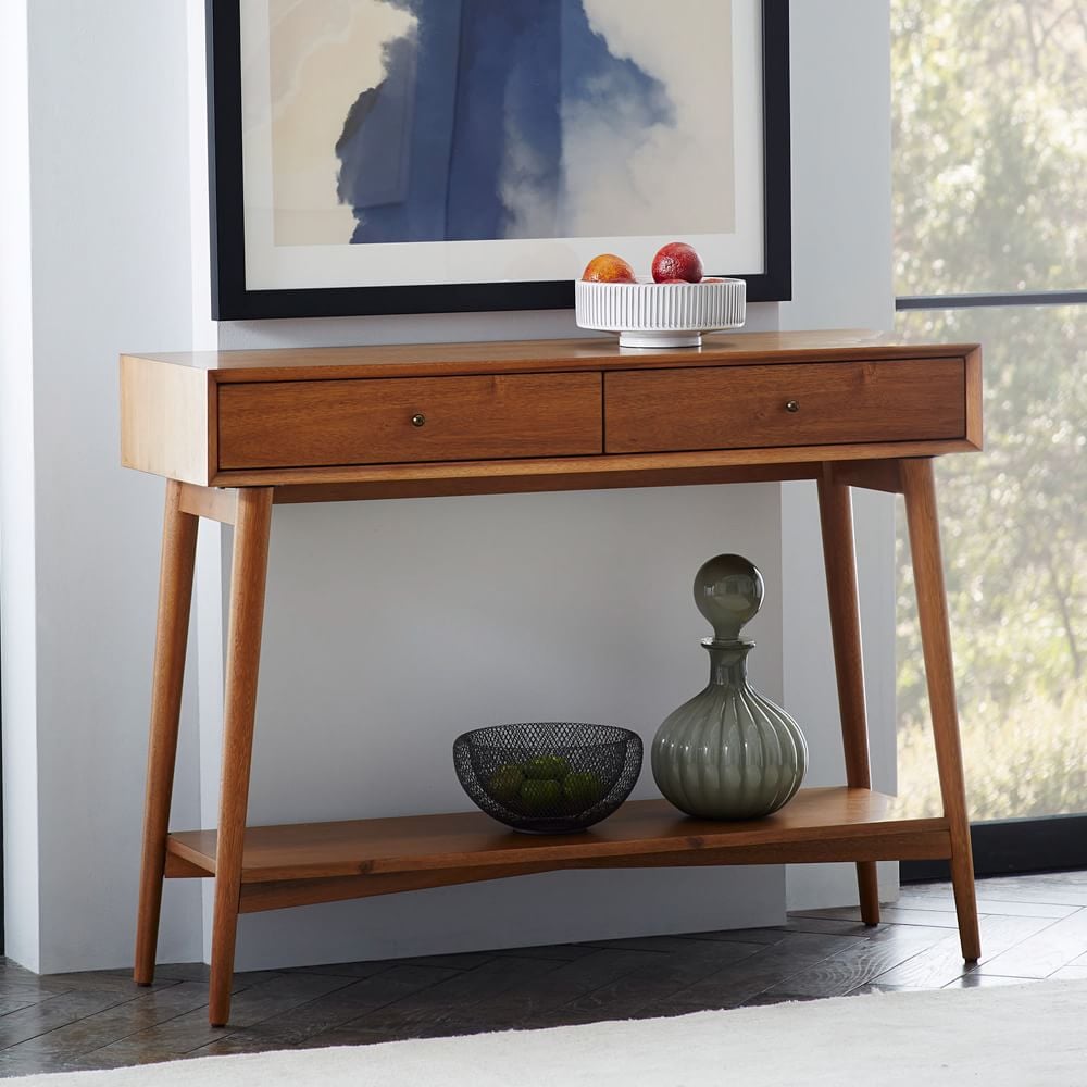 The Best Midcentury-Modern Entryway Table With Storage