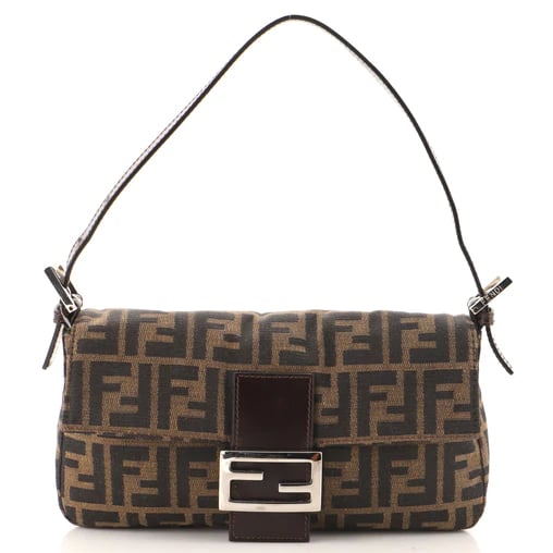 Fendi Baguette Bag Zucca Canvas