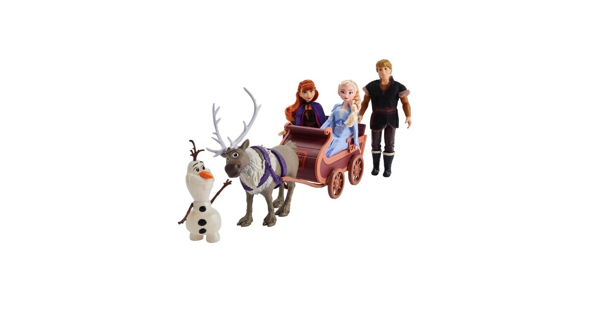 frozen sledding adventures doll pack