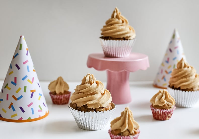 Peanut Butter and Banana Pupcakes