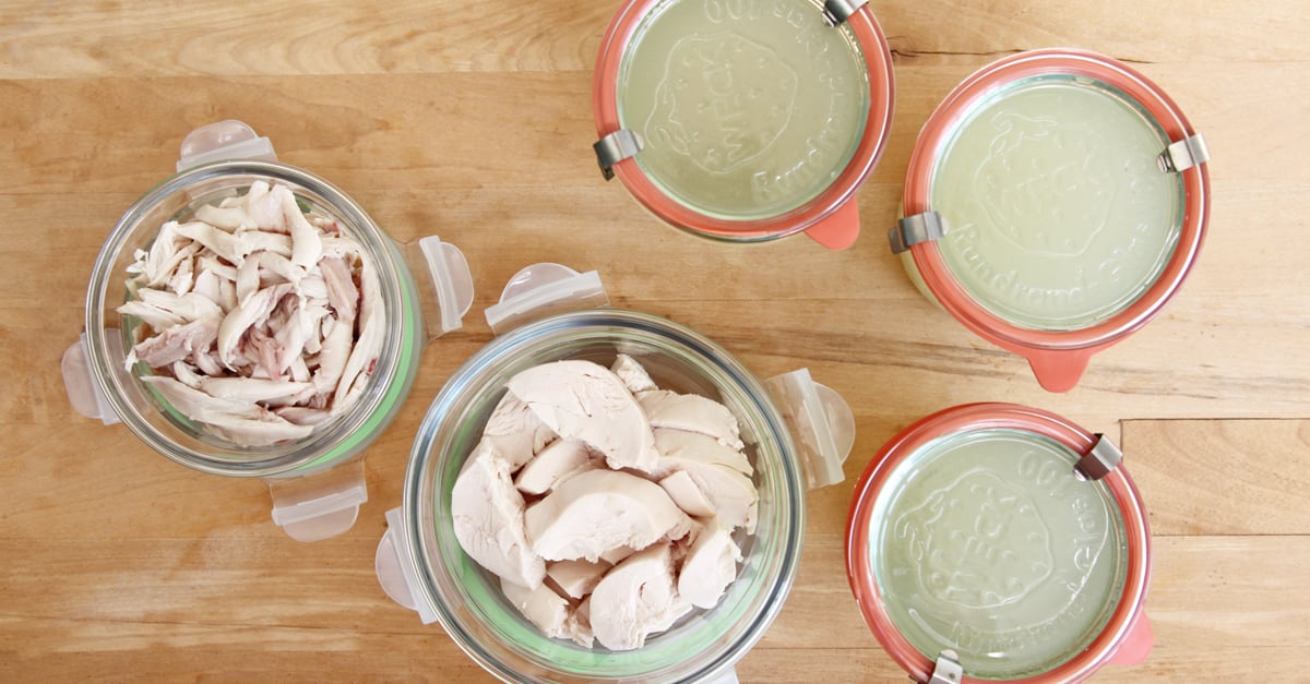 SlowCooker Poached Chicken POPSUGAR Food
