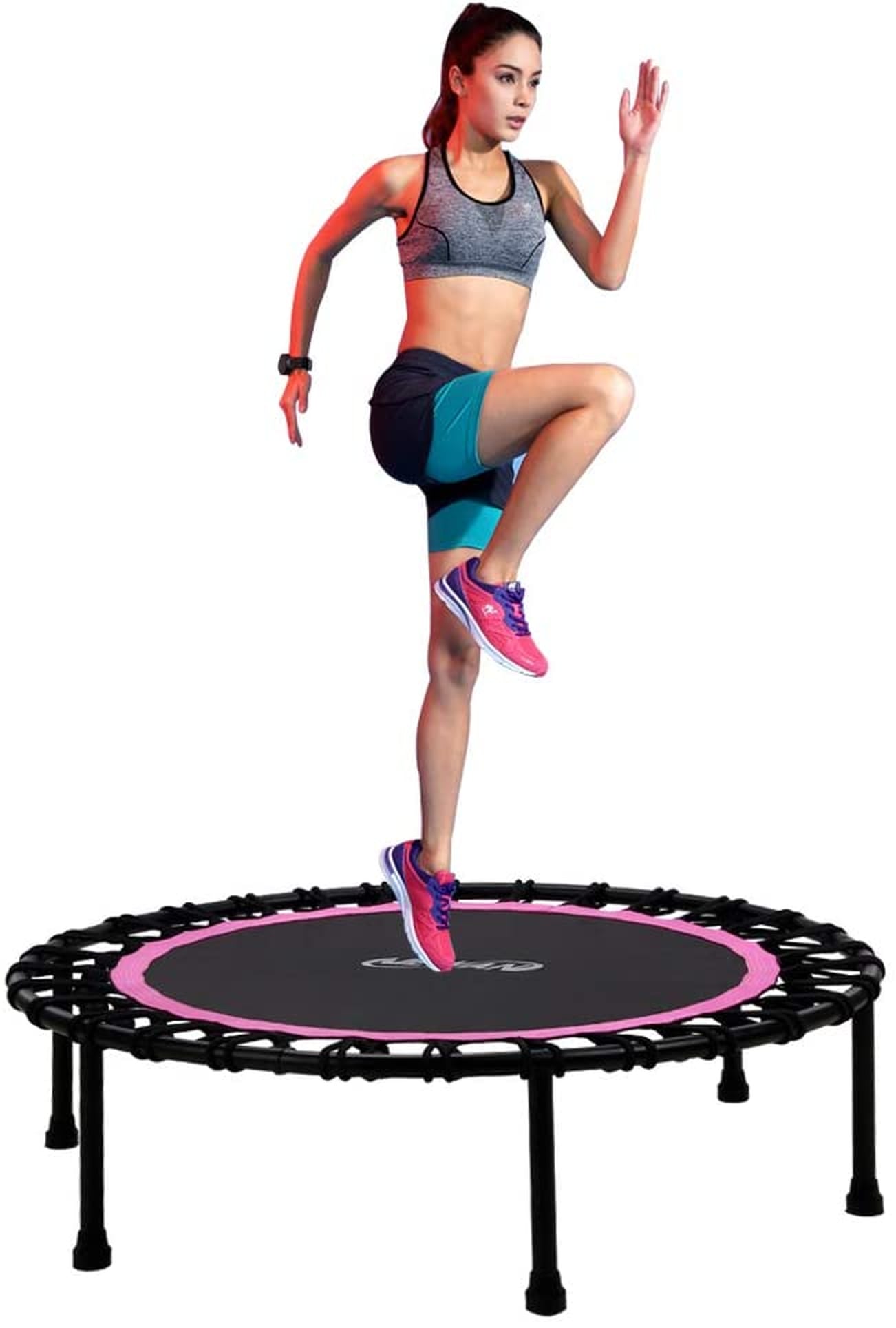 Cardio Bounce Workout on a Mini Trampoline by Shantani Moore | PS Fitness