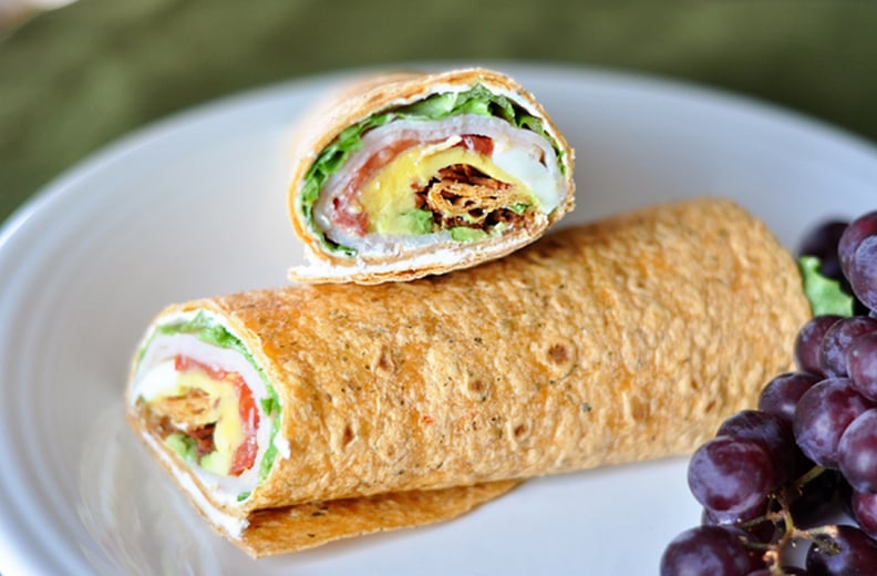 Smoked Turkey Cobb Wraps