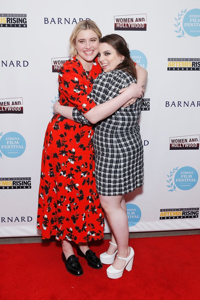 Beanie Feldstein and Greta Gerwig Reunite at Film Festival
