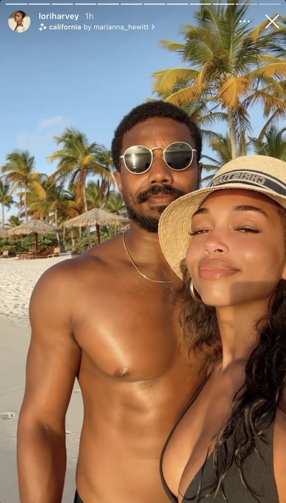 Michael B. Jordan and Lori Harvey's Romantic Vacation Photos