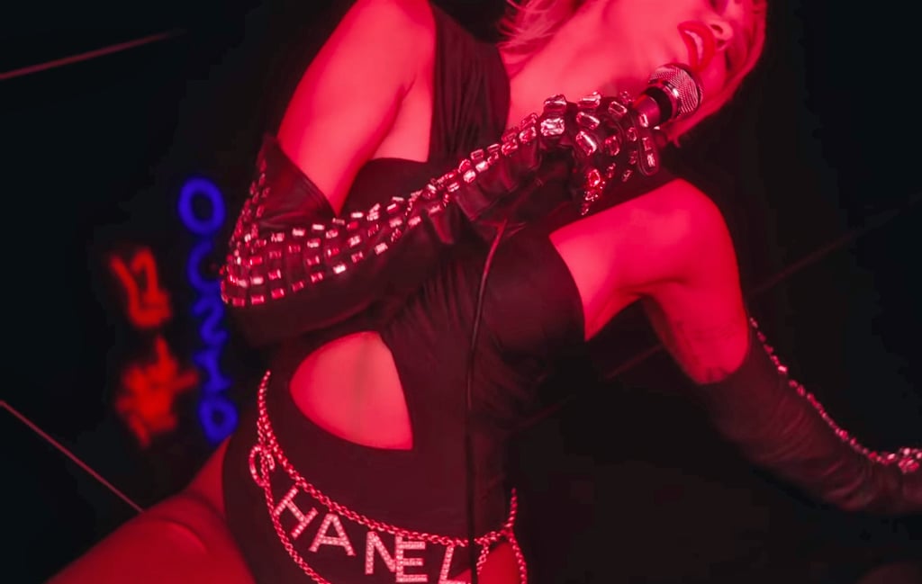 Miley Cyrus's Designer Outfits in "Midnight Sky" Music Video Miley Cyrus's Designer Outfits in "Midnight Sky" Music Video