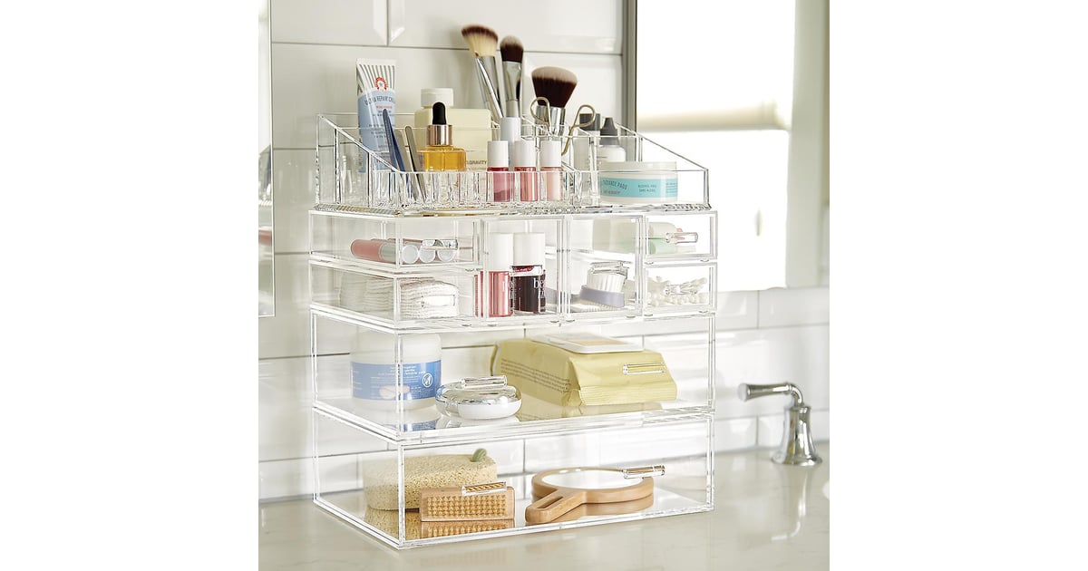 Luxe Modular Makeup Storage Containers Practical Gifts POPSUGAR