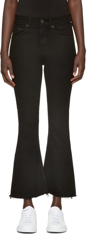 Wear these Rag & Bone flared jeans ($195) with sneakers or a block heel.