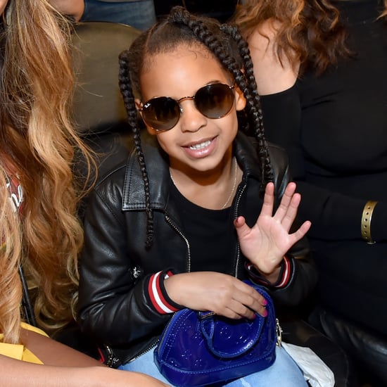 Blue Ivy Carter Bidding at 2018 Wearable Art Gala Auction