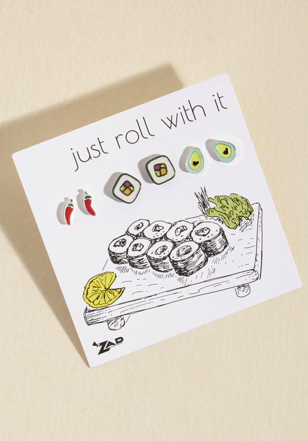 ModCloth Do Sushi What I See? Earring Set