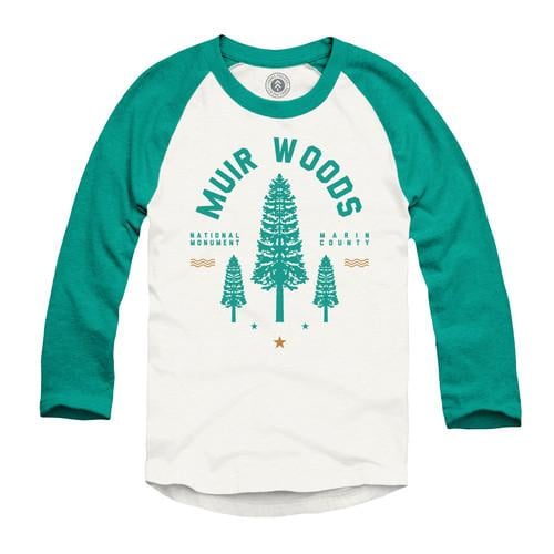 Muir Woods Redwood Raglan