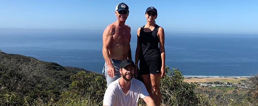 Liam Hemsworth's Instagram Photo With His Parents May 2018