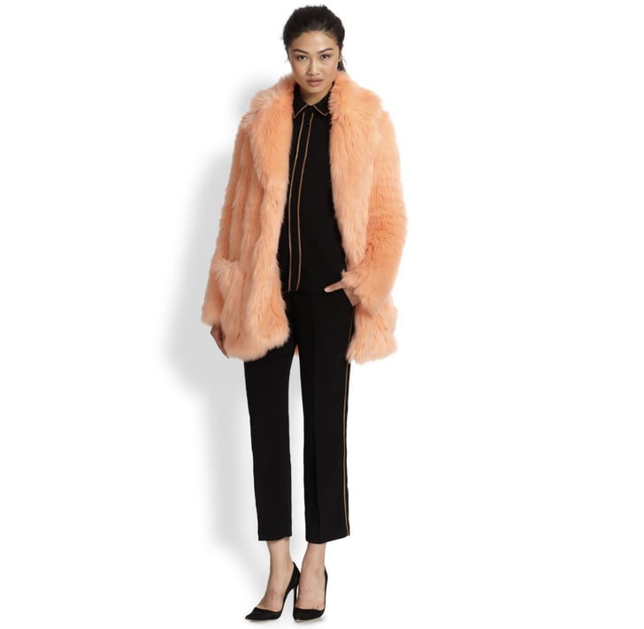 See by Chloe Faux Fur Coat ($895) | Faux Fur Jackets and Vests ...