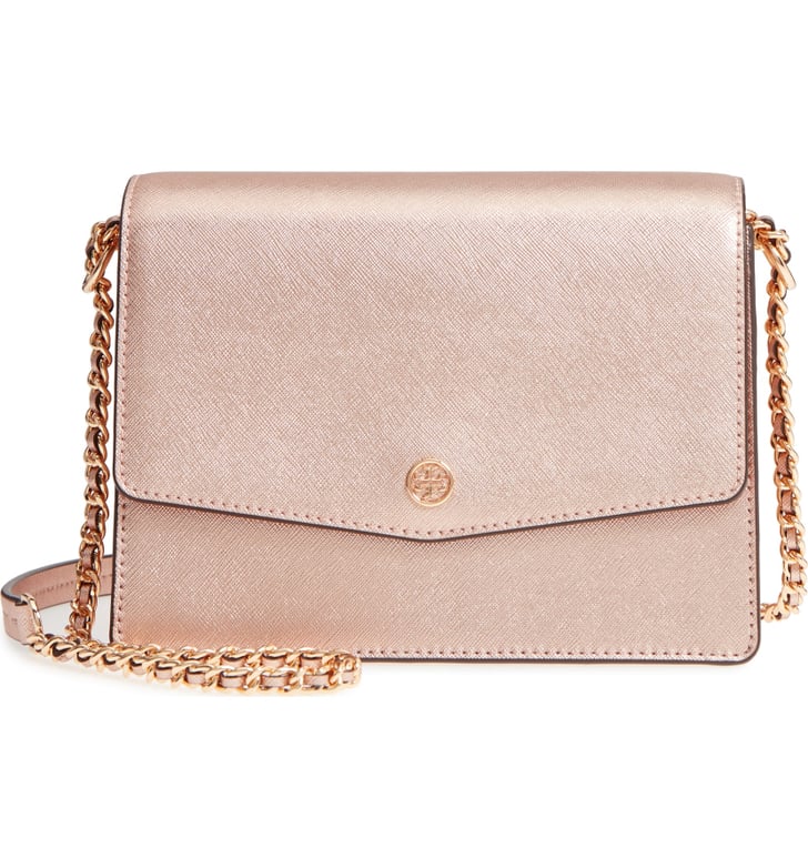 Tory burch robinson top convertible leather shoulder bag