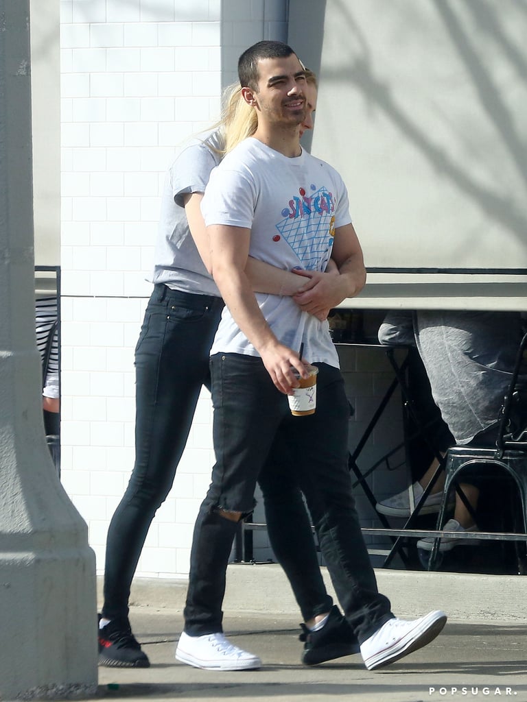 Joe Jonas and Sophie Turner in LA April 2017