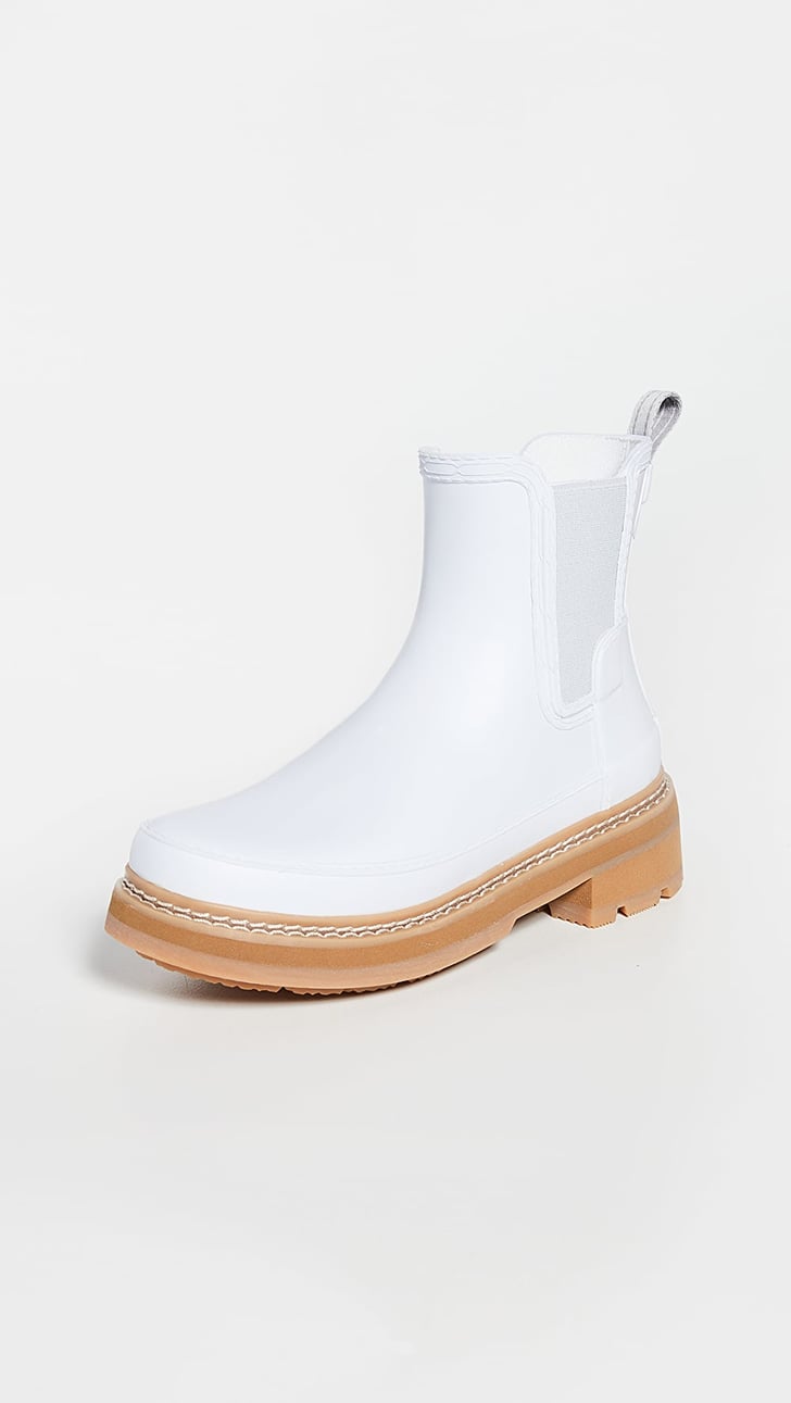 hunter refined stitch detail bootie