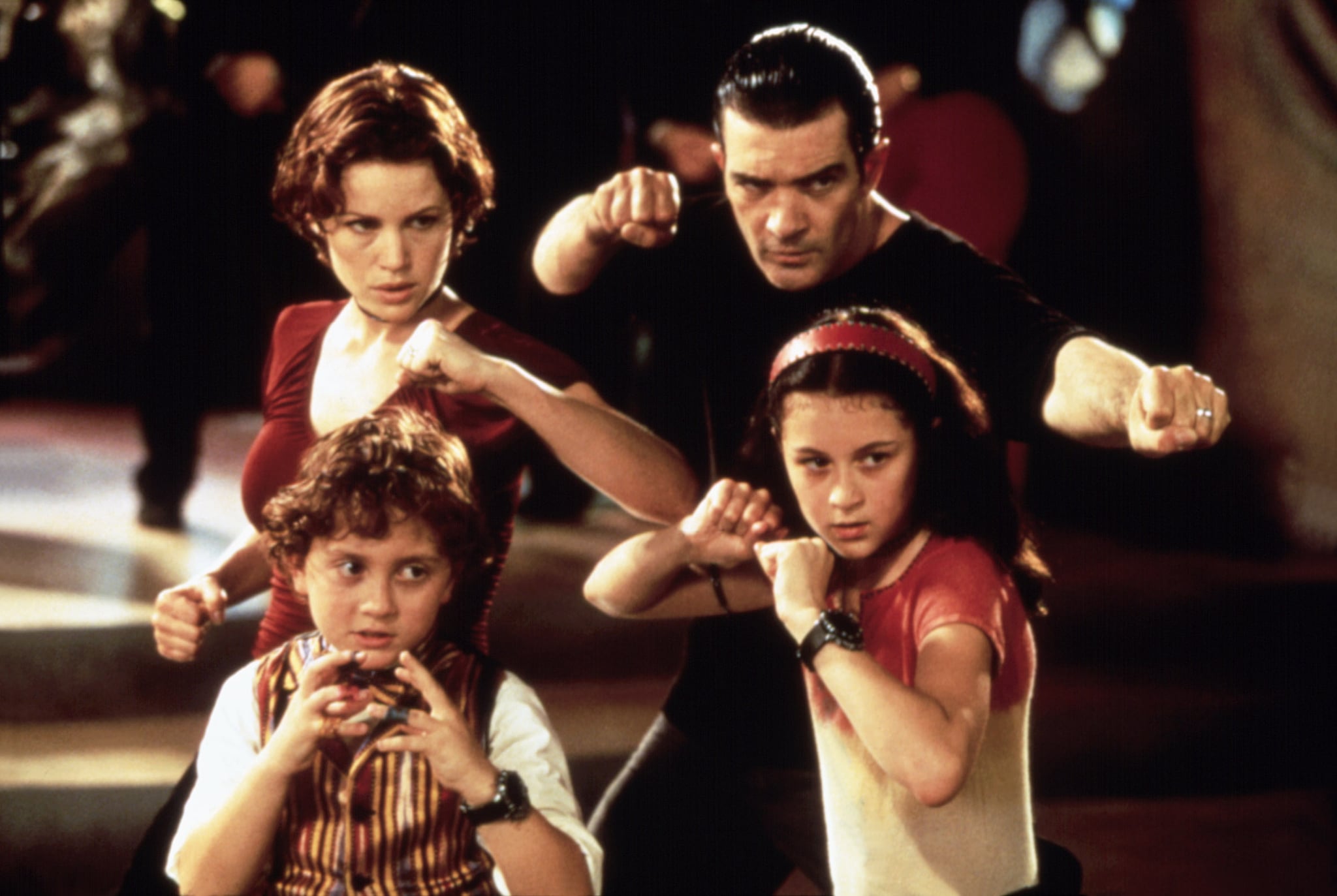 SPY KIDS, Carla Gugino, Daryl Sabara, Antonio Banderas, Alexa Vega, 2001