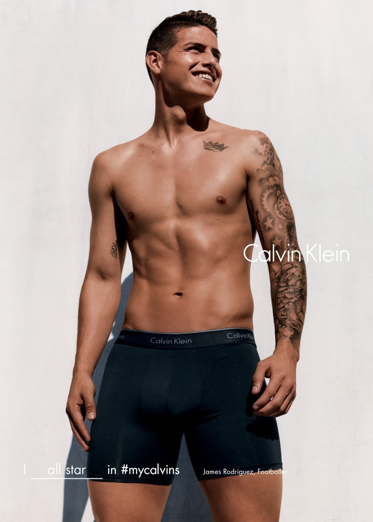 James Rodriguez's Calvin Klein Fall 2016 Campaign Pictures POPSUGAR