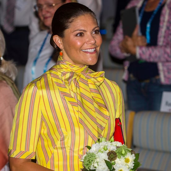 Princess Victoria Wearing Queen Silvia's Dress
