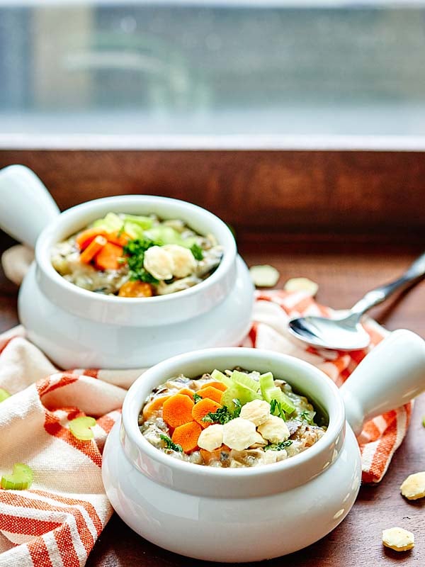 Slow Cooker Chicken Wild Rice Soup