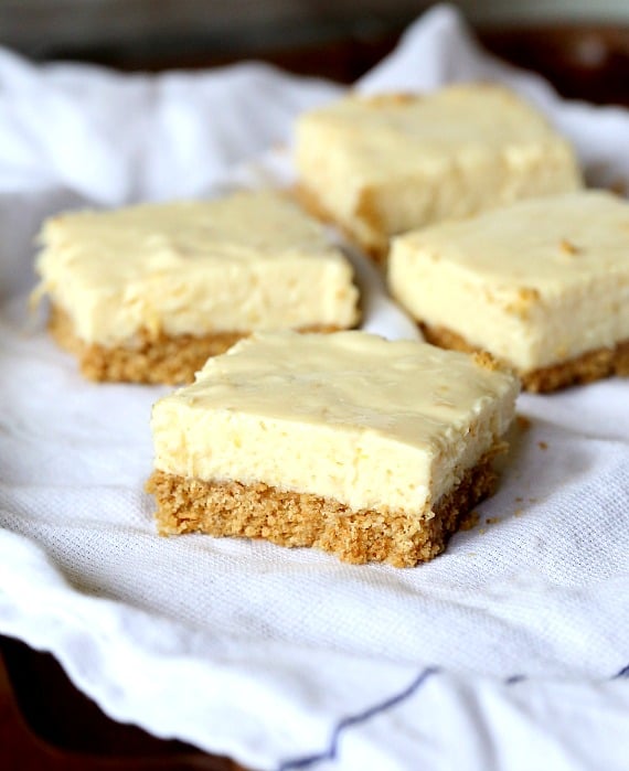 No-Bake Lemon Icebox Bars No-Bake Lemon Icebox Bars