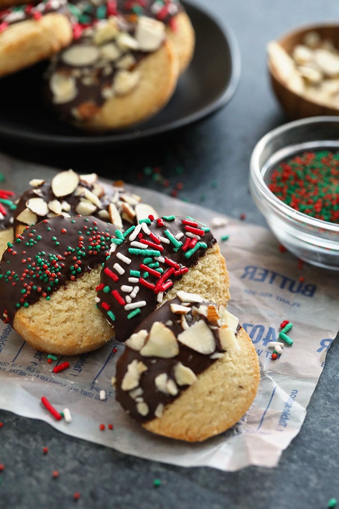 Shortbread Almond Flour Cookies | Christmas Cookie Recipes ...