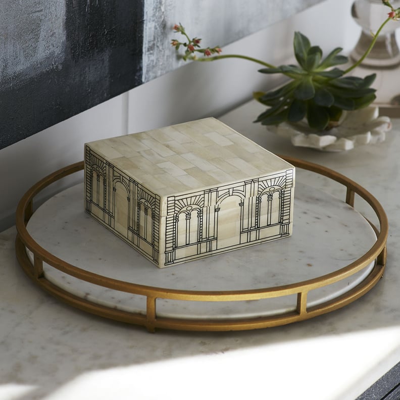 Get the Look: Gilt & Marble Serving Tray