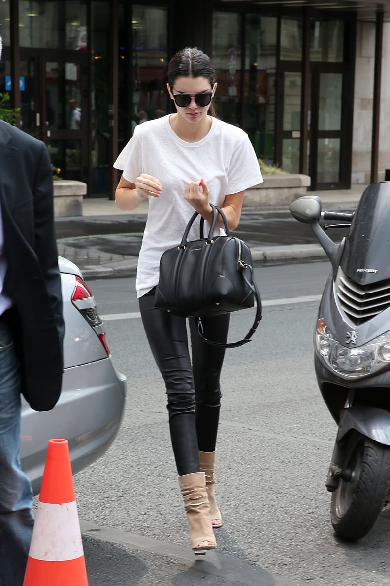 . . . And of Course, Every Fashionista's Staple: a Simple White Tee