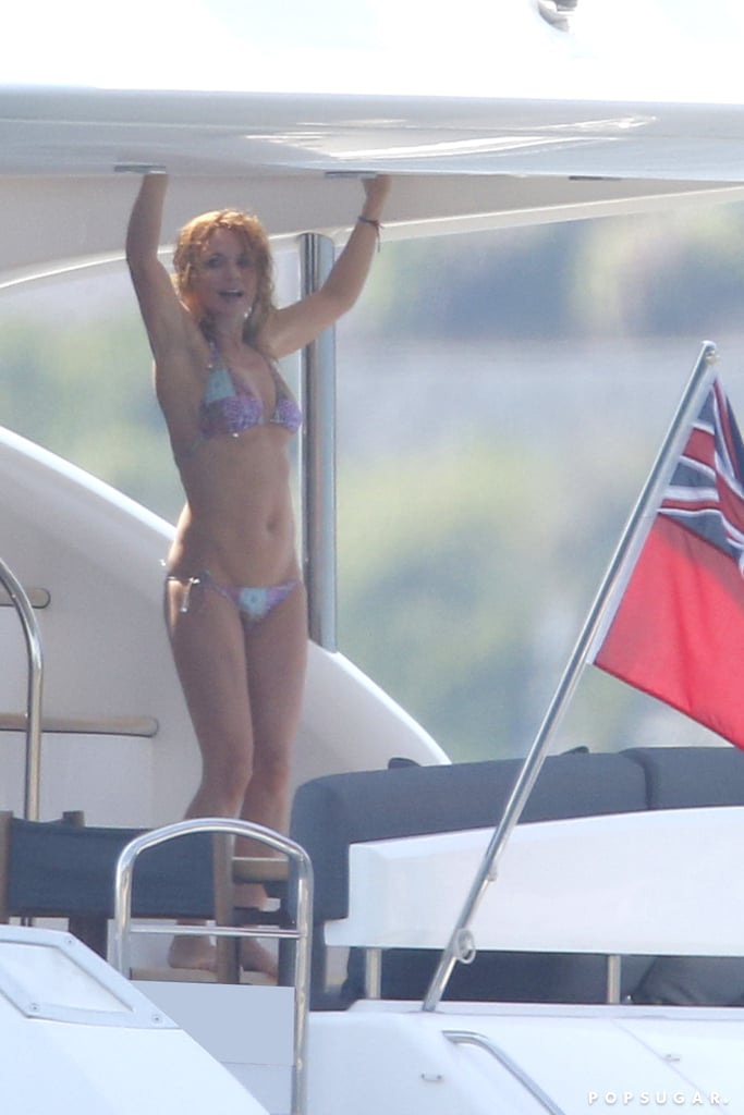 Geri Halliwell in a Bikini With Christian Horner | Pictures